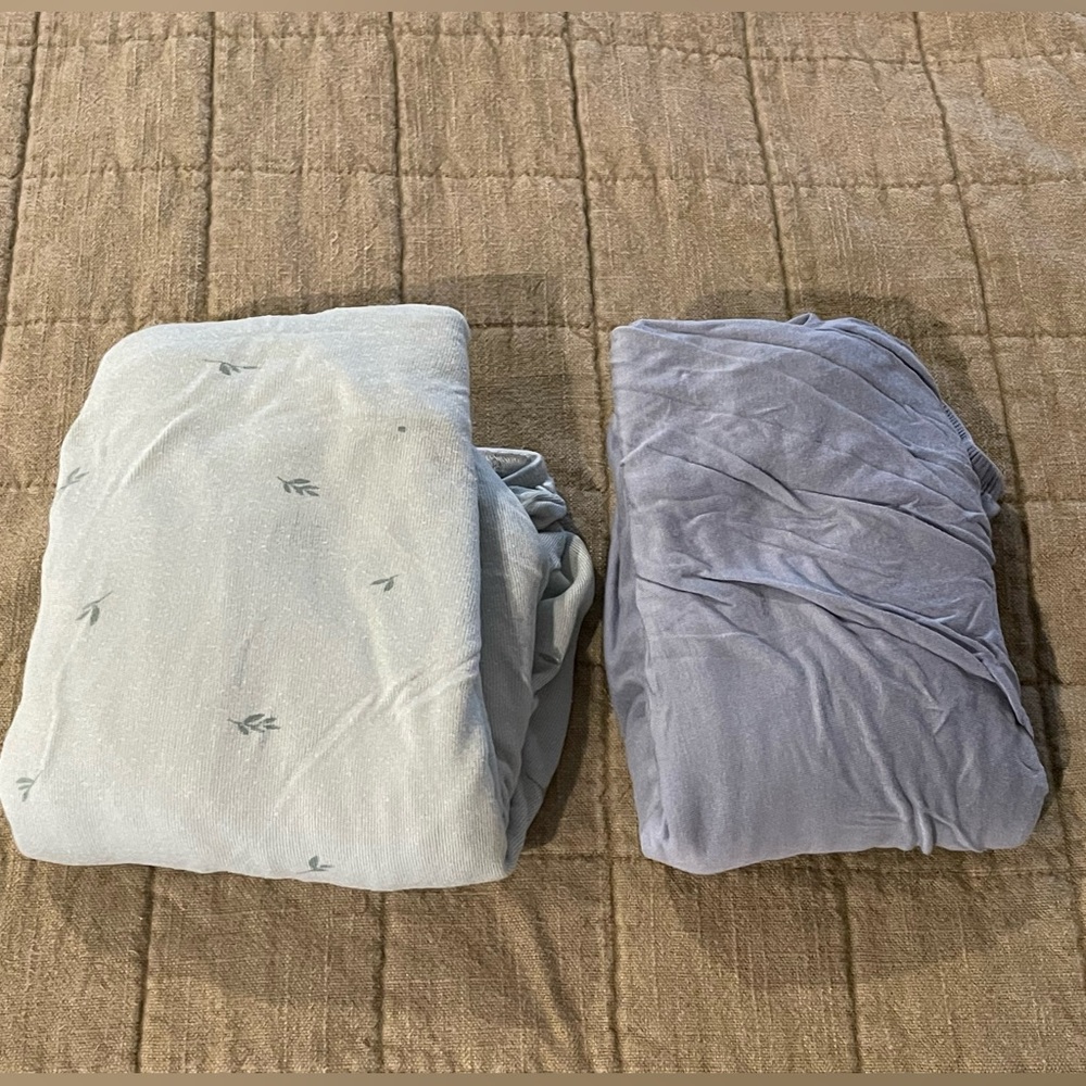 Keababies Gentle Bamboo Fitted Mini Crib Sheet (2)